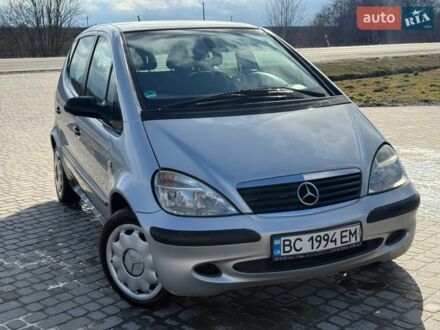 Серый Мерседес А класс, объемом двигателя 1.4 л и пробегом 199 тыс. км за 3199 $, фото 1 на Automoto.ua