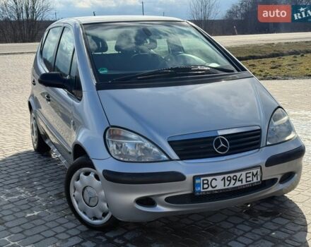 Серый Мерседес А класс, объемом двигателя 1.4 л и пробегом 199 тыс. км за 3199 $, фото 1 на Automoto.ua