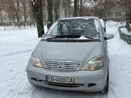 Серый Мерседес А класс, объемом двигателя 1.6 л и пробегом 218 тыс. км за 4300 $, фото 1 на Automoto.ua