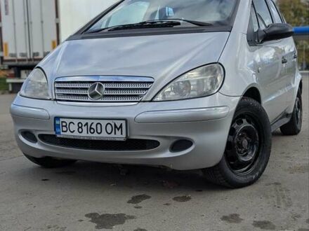 Серый Мерседес А класс, объемом двигателя 1.7 л и пробегом 192 тыс. км за 3450 $, фото 1 на Automoto.ua