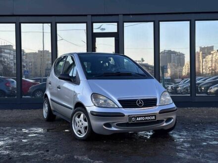Сірий Мерседес А клас, об'ємом двигуна 1.6 л та пробігом 155 тис. км за 3690 $, фото 1 на Automoto.ua
