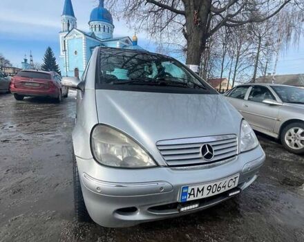 Серый Мерседес А класс, объемом двигателя 1.69 л и пробегом 252 тыс. км за 4100 $, фото 1 на Automoto.ua