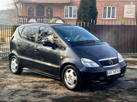Сірий Мерседес А клас, об'ємом двигуна 1.7 л та пробігом 200 тис. км за 3500 $, фото 1 на Automoto.ua