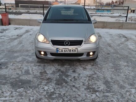 Сірий Мерседес А клас, об'ємом двигуна 2 л та пробігом 224 тис. км за 4300 $, фото 1 на Automoto.ua