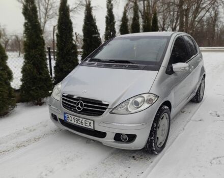 Серый Мерседес А класс, объемом двигателя 1.7 л и пробегом 185 тыс. км за 4500 $, фото 1 на Automoto.ua