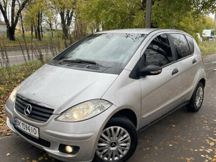 Серый Мерседес А класс, объемом двигателя 1.99 л и пробегом 280 тыс. км за 4750 $, фото 1 на Automoto.ua