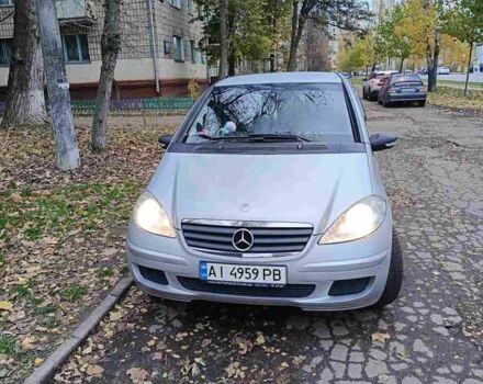 Серый Мерседес А класс, объемом двигателя 1.99 л и пробегом 230 тыс. км за 5500 $, фото 1 на Automoto.ua