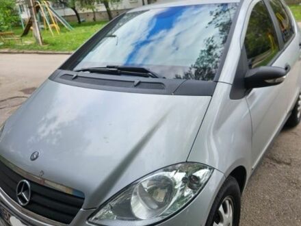 Сірий Мерседес А клас, об'ємом двигуна 1.5 л та пробігом 202 тис. км за 6004 $, фото 1 на Automoto.ua