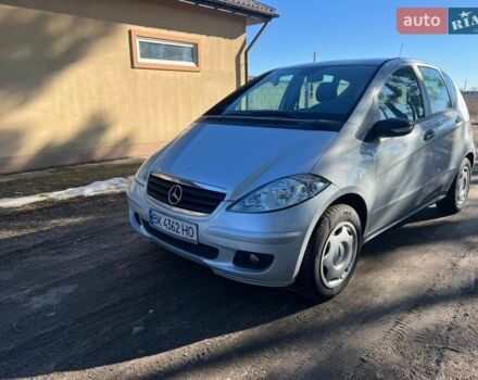 Серый Мерседес А класс, объемом двигателя 1.99 л и пробегом 278 тыс. км за 3850 $, фото 1 на Automoto.ua