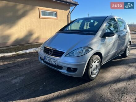 Сірий Мерседес А клас, об'ємом двигуна 2 л та пробігом 239 тис. км за 3950 $, фото 1 на Automoto.ua