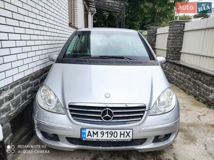 Сірий Мерседес А клас, об'ємом двигуна 1.99 л та пробігом 249 тис. км за 4500 $, фото 1 на Automoto.ua