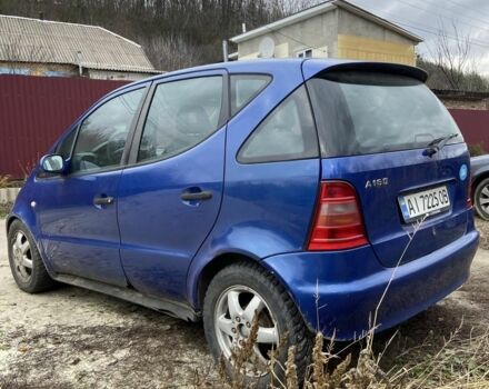 Синій Мерседес А клас, об'ємом двигуна 1.6 л та пробігом 155 тис. км за 2700 $, фото 3 на Automoto.ua