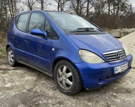 Синій Мерседес А клас, об'ємом двигуна 1.6 л та пробігом 155 тис. км за 2700 $, фото 2 на Automoto.ua