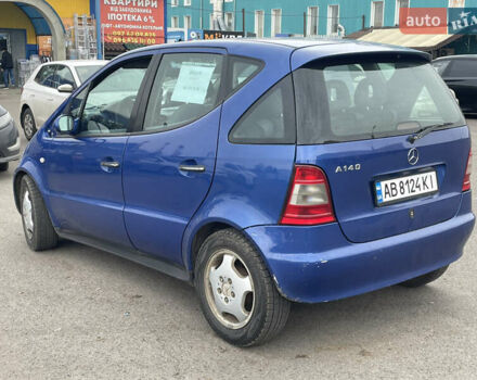 Синій Мерседес А клас, об'ємом двигуна 1.4 л та пробігом 200 тис. км за 2500 $, фото 2 на Automoto.ua