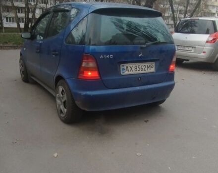 Синій Мерседес А клас, об'ємом двигуна 1.4 л та пробігом 230 тис. км за 2900 $, фото 1 на Automoto.ua