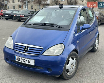 Синій Мерседес А клас, об'ємом двигуна 1.4 л та пробігом 200 тис. км за 2500 $, фото 1 на Automoto.ua