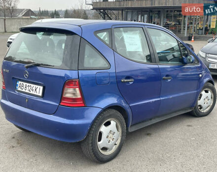 Синій Мерседес А клас, об'ємом двигуна 1.4 л та пробігом 200 тис. км за 2500 $, фото 4 на Automoto.ua