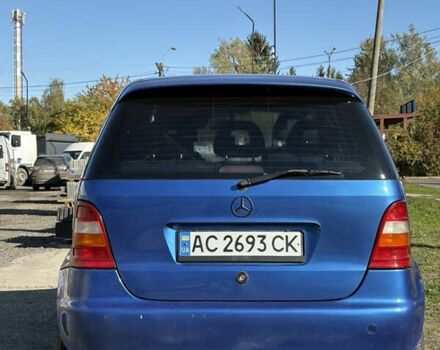 Синий Мерседес А класс, объемом двигателя 1.4 л и пробегом 327 тыс. км за 3500 $, фото 11 на Automoto.ua