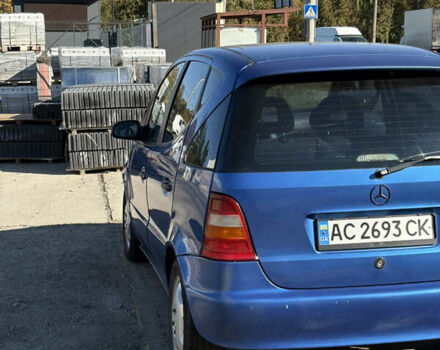 Синий Мерседес А класс, объемом двигателя 1.4 л и пробегом 327 тыс. км за 3500 $, фото 9 на Automoto.ua