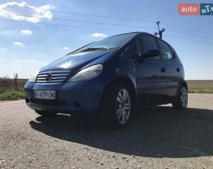 Синій Мерседес А клас, об'ємом двигуна 1.9 л та пробігом 257 тис. км за 3800 $, фото 14 на Automoto.ua