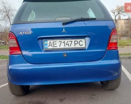 Синій Мерседес А клас, об'ємом двигуна 1.6 л та пробігом 200 тис. км за 3600 $, фото 14 на Automoto.ua