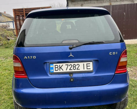 Синий Мерседес А класс, объемом двигателя 1.69 л и пробегом 316 тыс. км за 3000 $, фото 5 на Automoto.ua