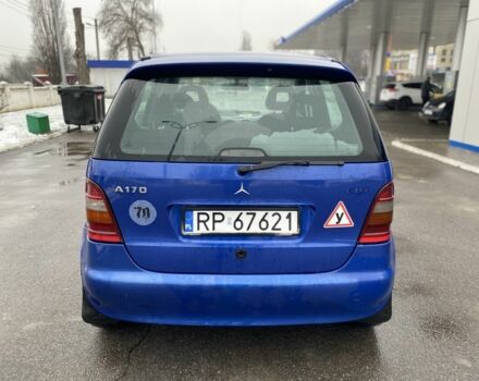 Синій Мерседес А клас, об'ємом двигуна 1.7 л та пробігом 200 тис. км за 1650 $, фото 6 на Automoto.ua