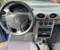 Синий Мерседес А класс, объемом двигателя 1.6 л и пробегом 175 тыс. км за 2900 $, фото 11 на Automoto.ua
