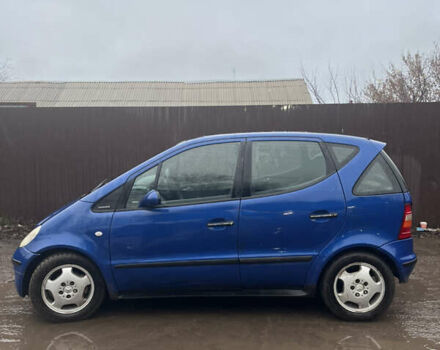 Синій Мерседес А клас, об'ємом двигуна 1.6 л та пробігом 228 тис. км за 1200 $, фото 2 на Automoto.ua