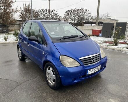 Синий Мерседес А класс, объемом двигателя 1.7 л и пробегом 220 тыс. км за 1750 $, фото 8 на Automoto.ua