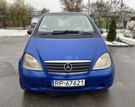 Синий Мерседес А класс, объемом двигателя 1.7 л и пробегом 220 тыс. км за 1750 $, фото 7 на Automoto.ua