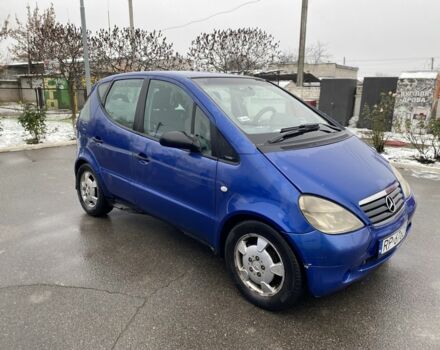 Синий Мерседес А класс, объемом двигателя 1.7 л и пробегом 220 тыс. км за 1750 $, фото 18 на Automoto.ua