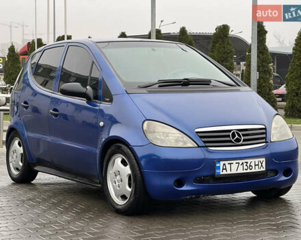 Синій Мерседес А клас, об'ємом двигуна 1.7 л та пробігом 201 тис. км за 3100 $, фото 2 на Automoto.ua