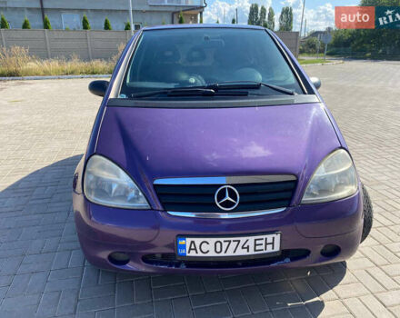 Синій Мерседес А клас, об'ємом двигуна 1.69 л та пробігом 300 тис. км за 2500 $, фото 2 на Automoto.ua