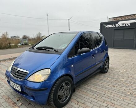 Синий Мерседес А класс, объемом двигателя 1.6 л и пробегом 235 тыс. км за 3500 $, фото 9 на Automoto.ua