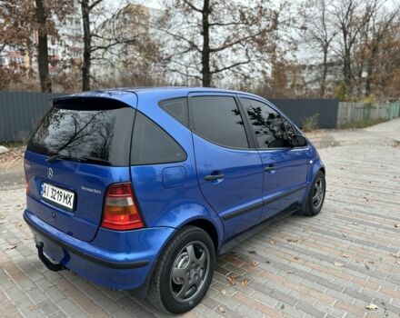 Синий Мерседес А класс, объемом двигателя 1.6 л и пробегом 235 тыс. км за 3500 $, фото 2 на Automoto.ua