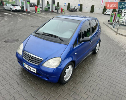 Синий Мерседес А класс, объемом двигателя 1.7 л и пробегом 210 тыс. км за 2900 $, фото 3 на Automoto.ua