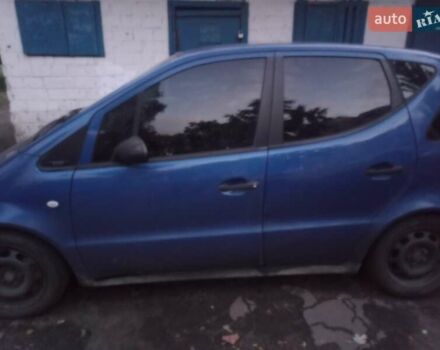 Синий Мерседес А класс, объемом двигателя 1.7 л и пробегом 330 тыс. км за 3000 $, фото 1 на Automoto.ua