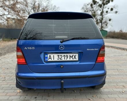 Синий Мерседес А класс, объемом двигателя 1.6 л и пробегом 235 тыс. км за 3500 $, фото 3 на Automoto.ua