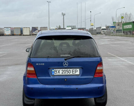 Синий Мерседес А класс, объемом двигателя 1.4 л и пробегом 237 тыс. км за 3900 $, фото 11 на Automoto.ua