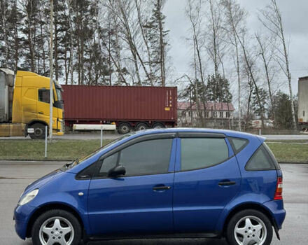 Синий Мерседес А класс, объемом двигателя 1.4 л и пробегом 237 тыс. км за 3900 $, фото 1 на Automoto.ua