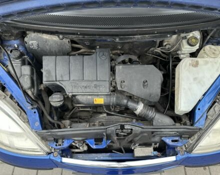 Синий Мерседес А класс, объемом двигателя 1.6 л и пробегом 235 тыс. км за 3500 $, фото 23 на Automoto.ua