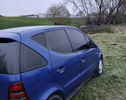 Синий Мерседес А класс, объемом двигателя 1.6 л и пробегом 184 тыс. км за 3700 $, фото 7 на Automoto.ua