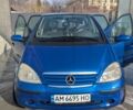 Синий Мерседес А класс, объемом двигателя 1.9 л и пробегом 221 тыс. км за 3000 $, фото 2 на Automoto.ua