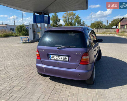 Синій Мерседес А клас, об'ємом двигуна 1.69 л та пробігом 300 тис. км за 2500 $, фото 4 на Automoto.ua