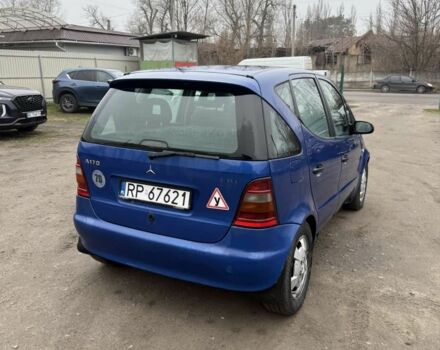 Синий Мерседес А класс, объемом двигателя 1.7 л и пробегом 10 тыс. км за 750 $, фото 7 на Automoto.ua