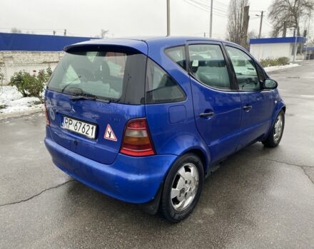 Синий Мерседес А класс, объемом двигателя 1.7 л и пробегом 220 тыс. км за 1750 $, фото 11 на Automoto.ua