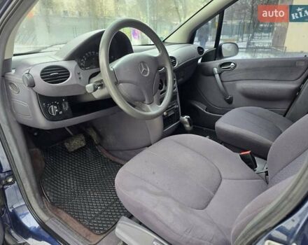 Синій Мерседес А клас, об'ємом двигуна 1.4 л та пробігом 260 тис. км за 2500 $, фото 18 на Automoto.ua