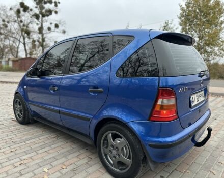 Синий Мерседес А класс, объемом двигателя 1.6 л и пробегом 235 тыс. км за 3500 $, фото 7 на Automoto.ua