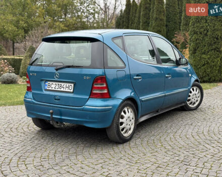 Синий Мерседес А класс, объемом двигателя 1.7 л и пробегом 355 тыс. км за 2999 $, фото 1 на Automoto.ua